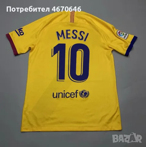 Футболни теински Barcelona Lionel Messi - AC Milan Mario Balotelli , снимка 3 - Футбол - 55599480