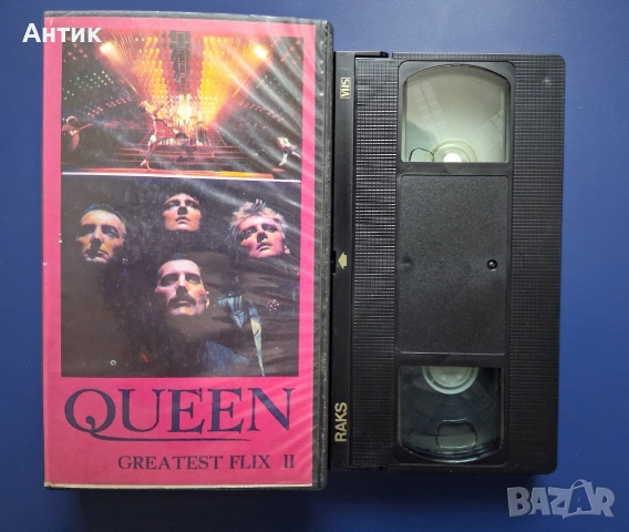 Видеокасета VHS QUEEN , снимка 2 - Други жанрове - 54177513