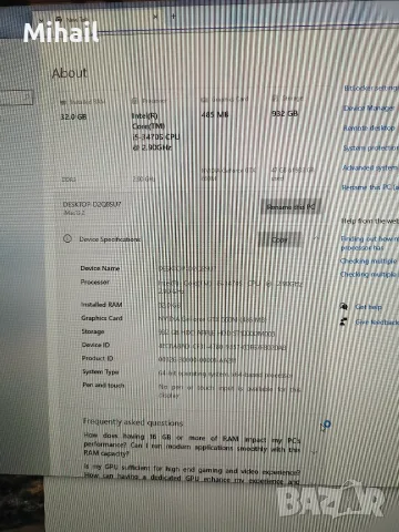 Компютър втора употреба Apple iMac 13.2 A1419 (Late 2012), Intel Core i5-3470 2.90 GHz, снимка 5 - За дома - 55419624