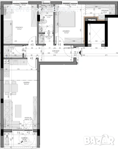ПРОДАВА ТРИСТАЕН АПАРТАМЕНТ кв. Владиславово, гр. Варна, снимка 7 - Апартаменти - 53119945