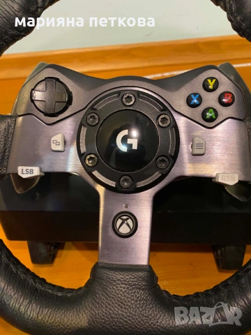 Logitech g920(Xbox,ps,pc), снимка 5 - Други игри и конзоли - 54558860