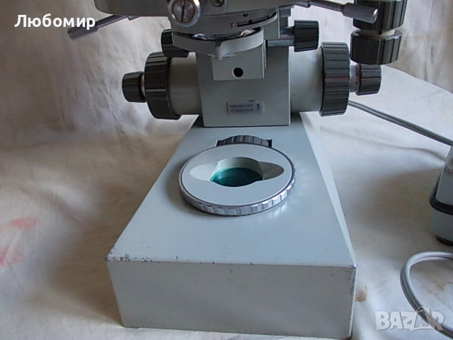 Микроскоп Ergaval Carl Zeiss Jena, снимка 4 - Медицинска апаратура - 54941447
