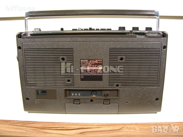 Радиокасетофон Sharp gf-6161h, снимка 12 - Радиокасетофони, транзистори - 54898906