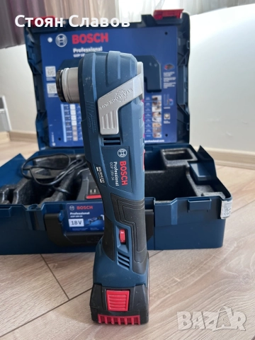 Bosch Мултифункционален инструмент с батерия  18 V, 20000 вибрации/мин,, снимка 4 - Други инструменти - 55471338