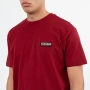 NAPAPIJRI Sase Tee Cherry Bordeaux - мъжка тениска р-р M, снимка 1