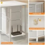Бюро Coleshome 160см с 6 чекмеджета и USB, снимка 8
