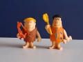 Стари Играчки Kinder Фред и Барни, снимка 1