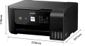 Нов принтер с 2 години гаранция или принтер за сублимация Epson Ecotank 2721, снимка 2