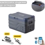 Преносим компресорен хладилник фризер HAWEK NL30 30L – 12V/24V/220V до -20°C, снимка 1