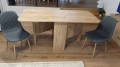 Разтегателна маса със столове , снимка 1