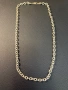 Сребърен  синджир ланче silver 925 чисто нов lanec sinjir ланец, снимка 3