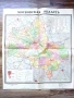 Стара карта Московска област - 66см.х 58см. - 1965г., снимка 8
