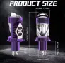 Авто Крушки 2 броя комплект Н4 BI LED 8000 W, снимка 3