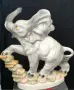 Порцеланова фигурка на слон, снимка 1