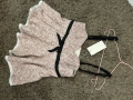 Бюстие в розово и черно Zara, снимка 1