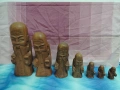 азиатски статуетки дърворезби , снимка 2
