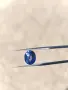 Танзанит чист на лупа 3.12ct с швейцарски сертификат , снимка 2