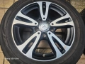 Лети джанти 16ки 5х112 Mercedes + зимни гуми 205/55/16 Bridgestone, снимка 4
