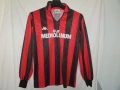 дълъг ръкав AC Milan kappa фланелка Италия Милан Adidas France Lens футболна тениска Ланс Левски , снимка 3