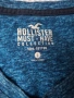  Мъжка тениска Hollister Must-Have - Размер L - Синя (V-образно деколте)  , снимка 2