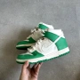 Nike Dunk High White Green, снимка 1