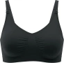 Дишащ сутиен за бременност и кърмене Medela черен S, снимка 3