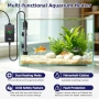 Нов Нагревател за аквариум hygger 200W с термостат за риби и костенурки, снимка 4