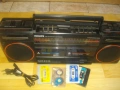 ВИНТИДЖ ОТ 1984г. PHILIPS TANDEM D 8334 BLACK DUAL DECK RADIO CASSETTE RECORDER ОТЛИЧНО СЪСТОЯНИЕ , снимка 2