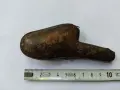 Прекрасна колекционерска стара лула морска пяна и кехлибар, снимка 7