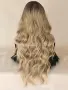 Lace front Руса къдрава nepука 70см, снимка 3
