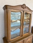 Ретро бюфет  витрина от две части, снимка 4