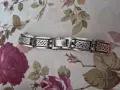 Сребърна мъжка гривна 925, снимка 5