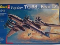 Сглобяем модел самолет Tupolev Tu-95 „Bear D“ - 1:144 Revell (Чисто нов), снимка 1