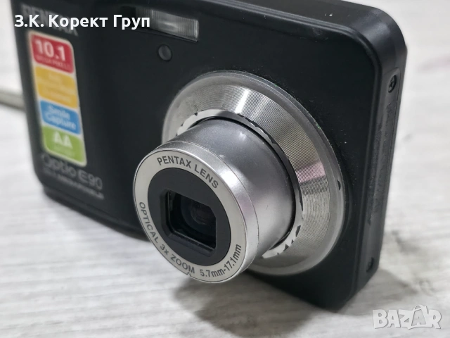 Фотоапарат Pentax Optio E90, снимка 2 - Фотоапарати - 54612141