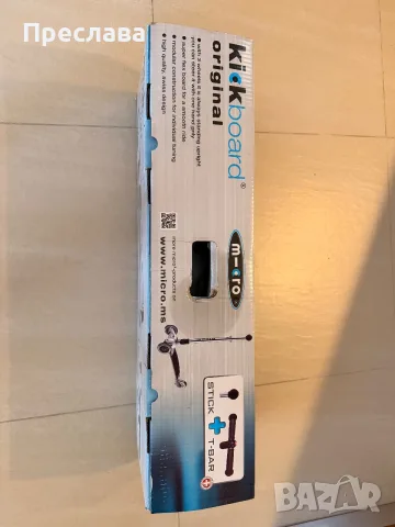 Тротинетка Micro Kickboard Original до 100 кг., снимка 6 - Скутери и тротинетки - 55549579