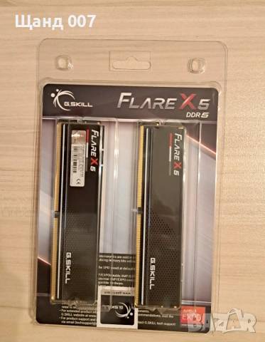 G.SKILL Flare X5 32GB (2x16GB) DDR5 6000MHz RAM памет, снимка 2 - RAM памет - 55014029