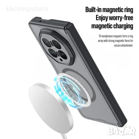 DUX DUCIS Expn за Honor Magic V6 5G Магнитен PC TPU Калъф със Защита на Пантата и Скрийн Протектор –, снимка 9 - Калъфи, кейсове - 55320891