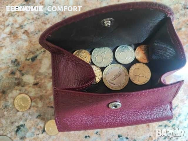 Компактно дамско портмоне с френски джоб от естествена кожа( ново), снимка 3 - Портфейли, портмонета - 55212033