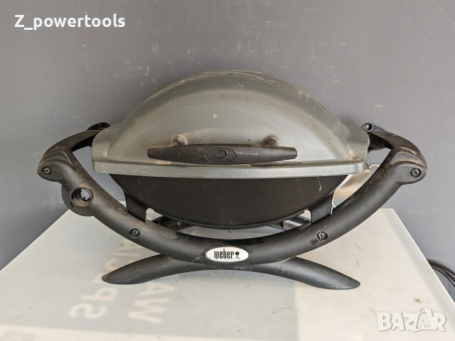 Електрическо барбекю Weber Q 1400 (2200W) – Работещ нагревател!, снимка 2 - Печки, фурни - 55232989