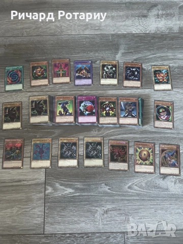 Yu-Gi-Oh! Lot – 230 карти + оригинална кутия | Konami, снимка 2 - Карти за игра - 55506579