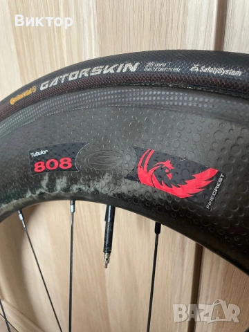 Шосейна капла ZIPP 808 Firecrest tubular , снимка 2 - Части за велосипеди - 54639848