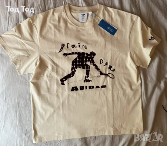 тениска Adidas x Brain Dead , снимка 6 - Тениски - 55599332