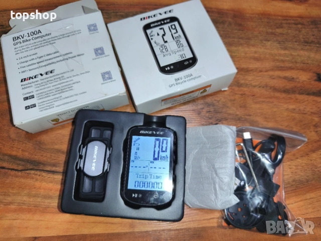 Нов Безжичен GPS Велокомпютър BIKEVEE 2.6" LCD – Скоростомер и Одометър за Велосипед с Bluetooth, снимка 11 - Части за велосипеди - 54823750