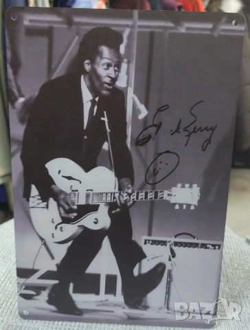 Chuck Berry-метална табела(плакет)