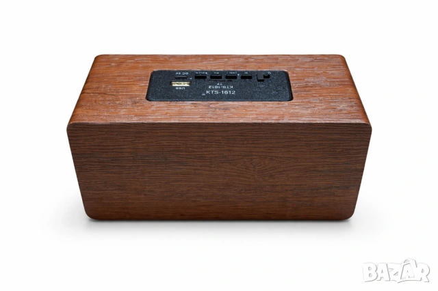 Bluetooth тонколона KTS-1612 с дървен дизайн, снимка 5 - Bluetooth тонколони - 54895355