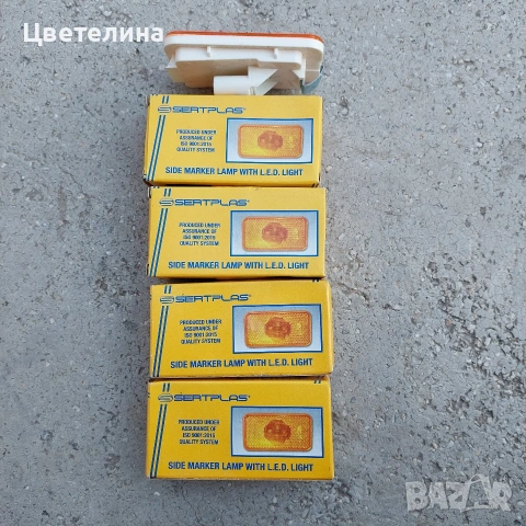 LED габарити за Волво/ Volvo 24 волта, снимка 5 - Части - 54305377