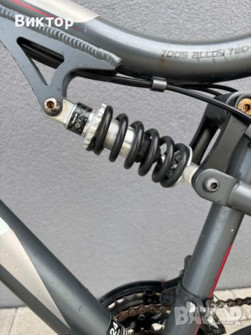Планински велосипед Yosemite 24" с двойно окачване (Full Suspension), снимка 6 - Велосипеди - 54493509