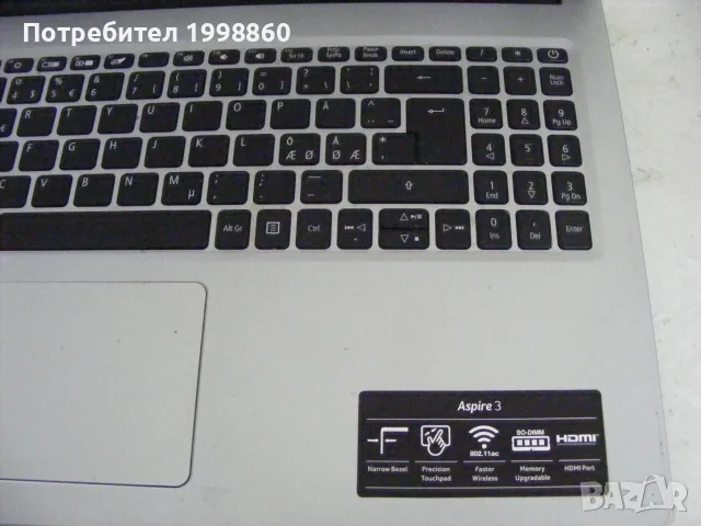 Лаптоп за части Acer Aspire 3 ( A315-23 ), снимка 17 - Части за лаптопи - 55429547