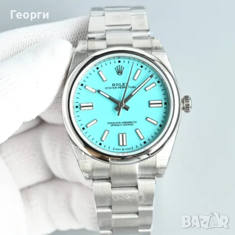 Rolex Oyster Perpetual - 41 мм ( в различни цветове ), снимка 4 - Мъжки - 55335820