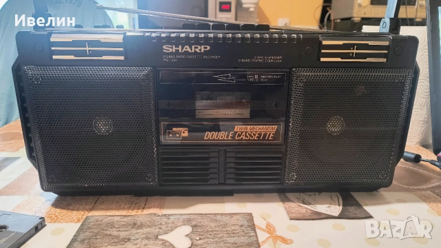 Двукасетен радиокасетофон SHARP